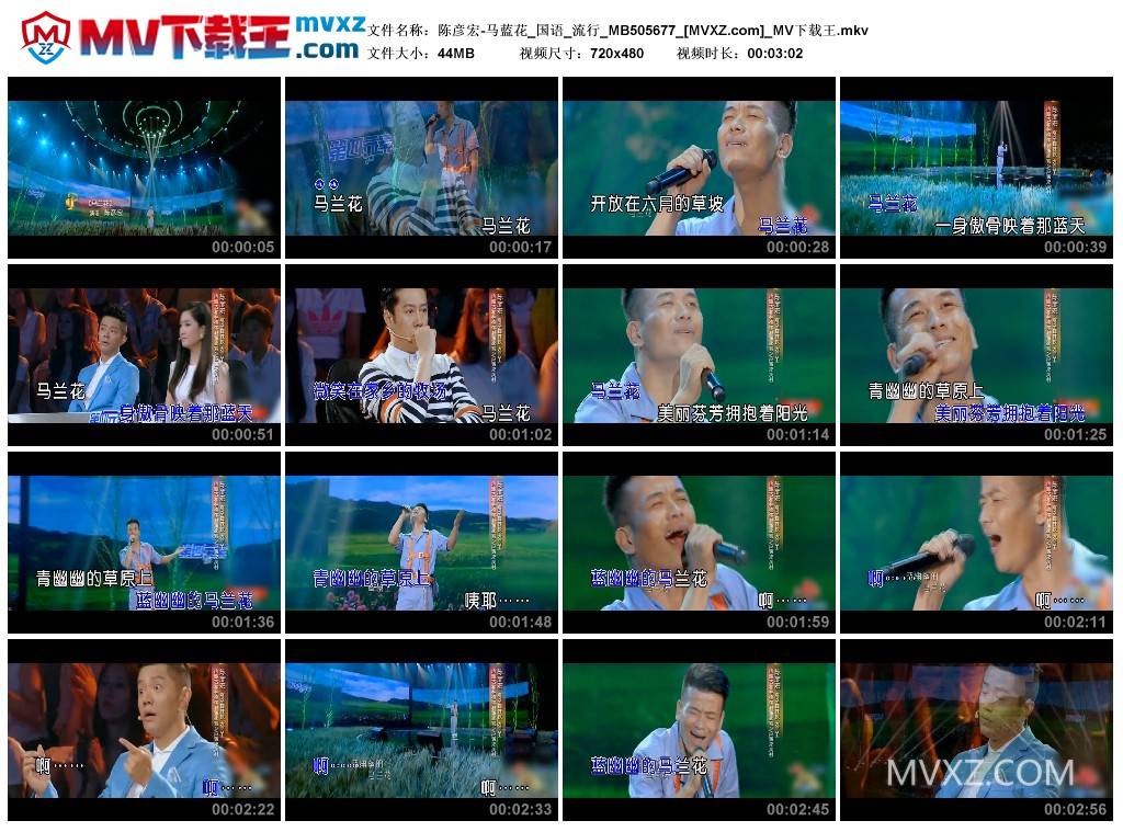 陈彦宏-马蓝花_国语_流行_MB505677